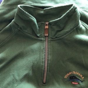 Tommy Bahama green pullover